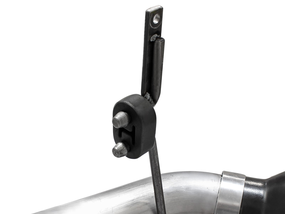 Large Bore-HD 4 Inch 409 Stainless Steel Dpf-Back Exhaust System w/ Tip Ford Diesel Trucks 15-16 V8-6.7L (td) aFe Power-8