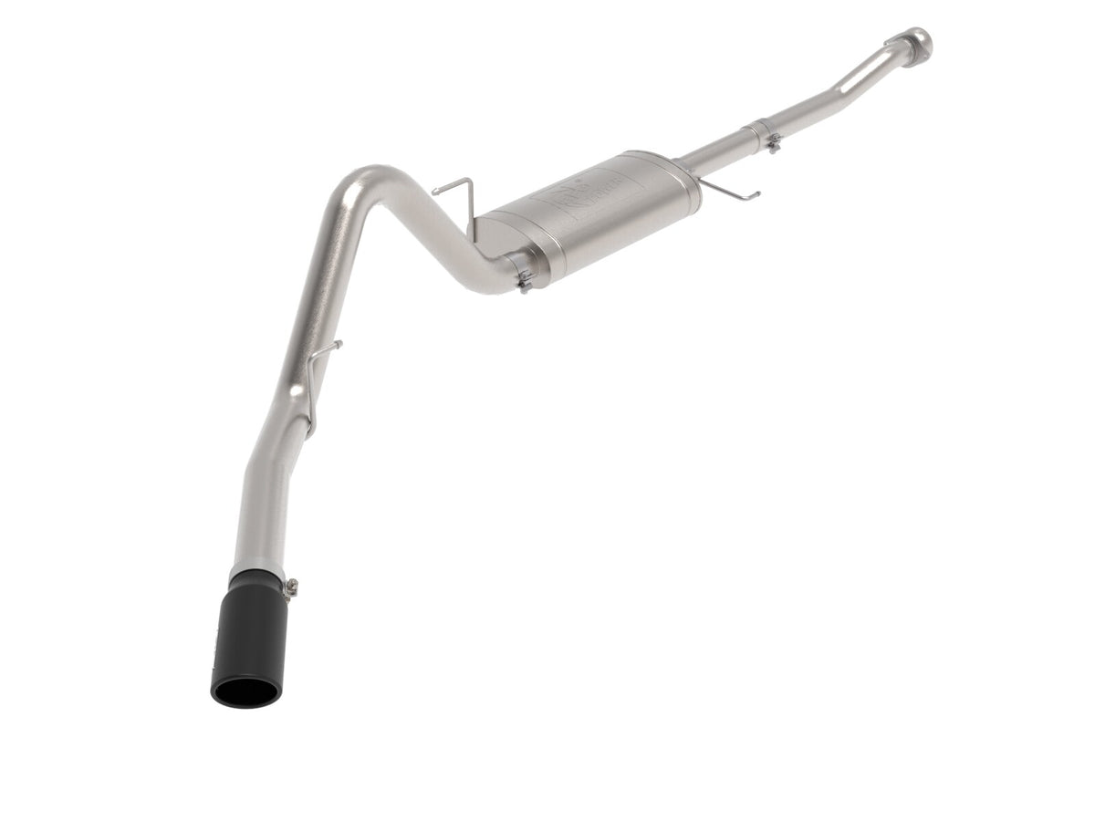 Apollo GT Series 3 Inch to 3-1/2 Inch 409 SS Cat-Back Exhaust System w/ Tip Ford F-150 21-26 V6-2.7L (tt)/3.5L (tt)/V8-5.0L aFe Power-7