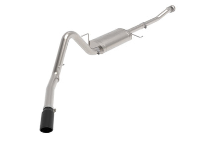 Apollo GT Series 3 Inch to 3-1/2 Inch 409 SS Cat-Back Exhaust System w/ Tip Ford F-150 21-26 V6-2.7L (tt)/3.5L (tt)/V8-5.0L aFe Power-7