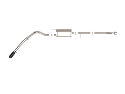 Apollo GT Series 3 Inch to 3-1/2 Inch 409 SS Cat-Back Exhaust System w/ Tip Ford F-150 21-26 V6-2.7L (tt)/3.5L (tt)/V8-5.0L aFe Power-10