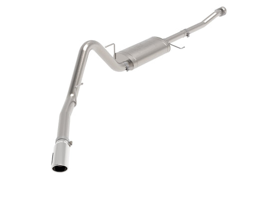 Apollo GT Series 3 Inch to 3-1/2 Inch 409 SS Cat-Back Exhaust System w/ Tip Ford F-150 21-26 V6-2.7L (tt)/3.5L (tt)/V8-5.0L aFe Power