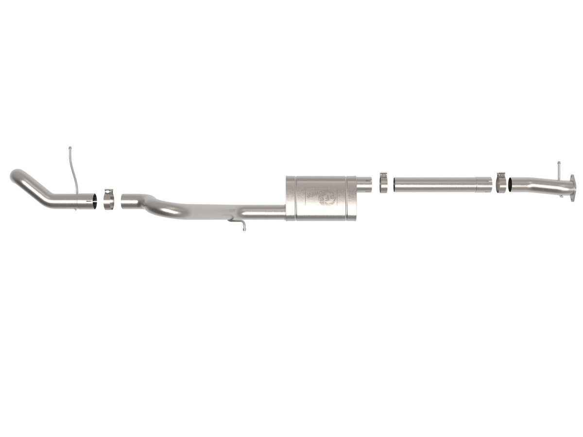 Apollo GT Series 3 Inch 409 Stainless Steel Cat-Back Hi-Tuck Exhaust System Ford Bronco 21-26 L4-2.3L (t)/V6-2.7L (tt) aFe Power-1