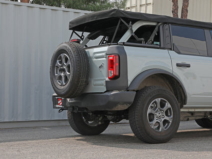 Apollo GT Series 3 Inch 409 Stainless Steel Cat-Back Hi-Tuck Exhaust System Ford Bronco 21-26 L4-2.3L (t)/V6-2.7L (tt) aFe Power-2