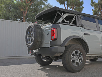 Apollo GT Series 3 Inch 409 Stainless Steel Cat-Back Exhaust System w/ Tip Ford Bronco 21-26 L4-2.3L (t)/V6-2.7L (tt) aFe Power-7