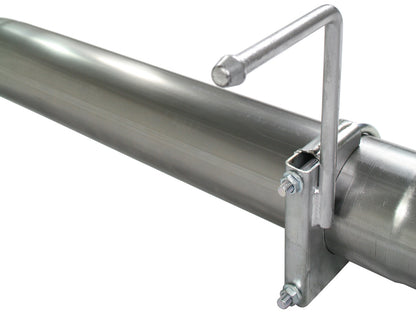 Large Bore-HD 4 Inch 409 Stainless Steel Dpf-Back Exhaust System GM Diesel Trucks 07.5-10 V8-6.6L (td) Lmm aFe Power-2