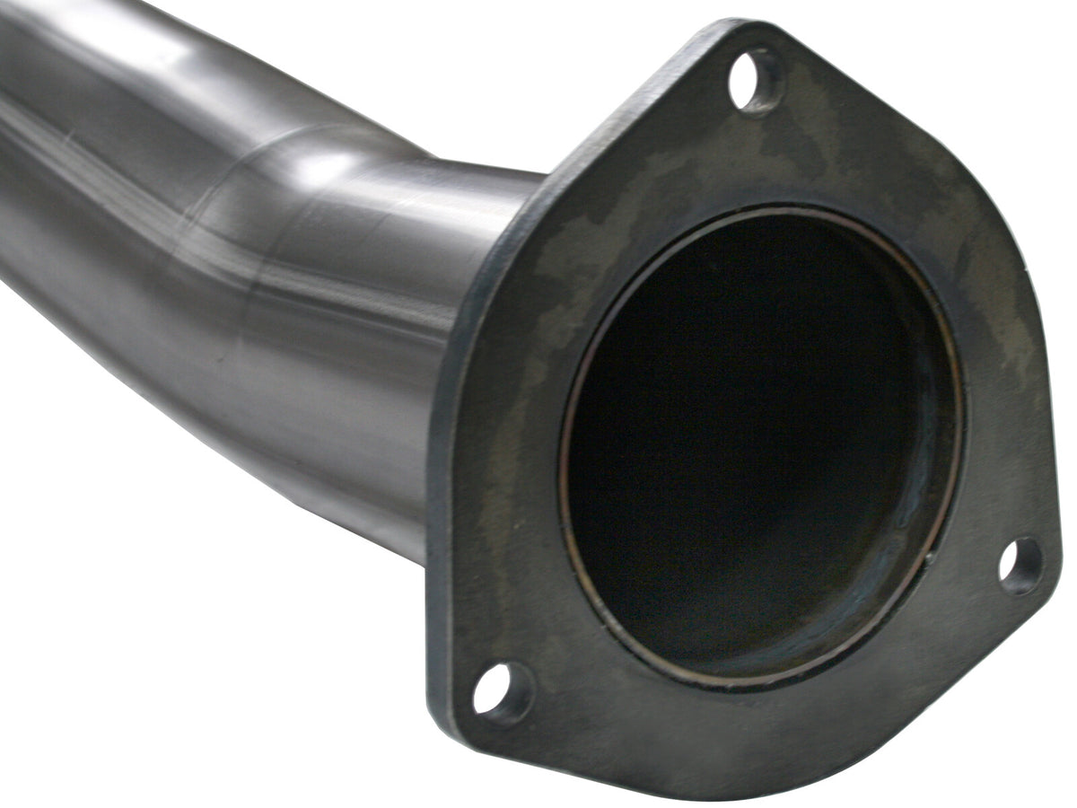 Large Bore-HD 4 Inch 409 Stainless Steel Dpf-Back Exhaust System GM Diesel Trucks 07.5-10 V8-6.6L (td) Lmm aFe Power-3