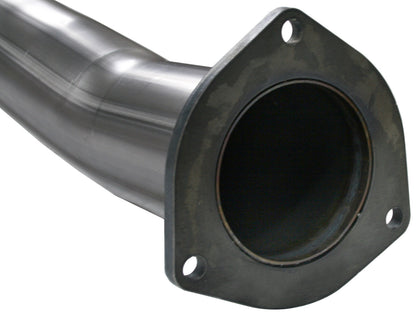 Large Bore-HD 4 Inch 409 Stainless Steel Dpf-Back Exhaust System GM Diesel Trucks 07.5-10 V8-6.6L (td) Lmm aFe Power-3