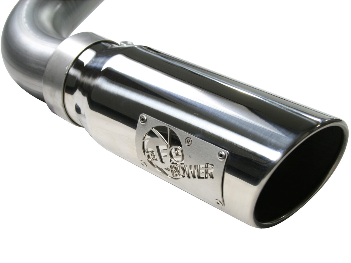 Mach Force-Xp 3 Inch 409 Stainless Steel Cat-Back Exhaust System w/ Tip GM Trucks 1500 04-07 V6/V8 aFe Power-4