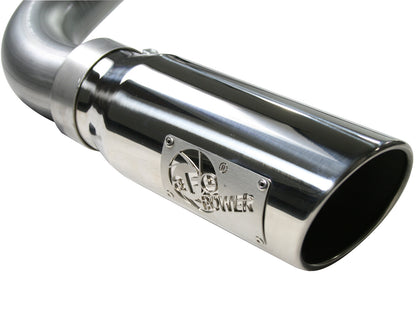 Mach Force-Xp 3 Inch 409 Stainless Steel Cat-Back Exhaust System w/ Tip GM Trucks 1500 04-07 V6/V8 aFe Power-4