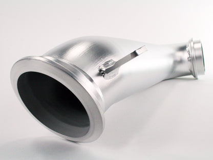Mach Force-Xp 3 Inch 409 Stainless Steel Downpipe GM Diesel Trucks 04-10 V8-6.6L (td) Lly/Lbz/Lmm aFe Power-1