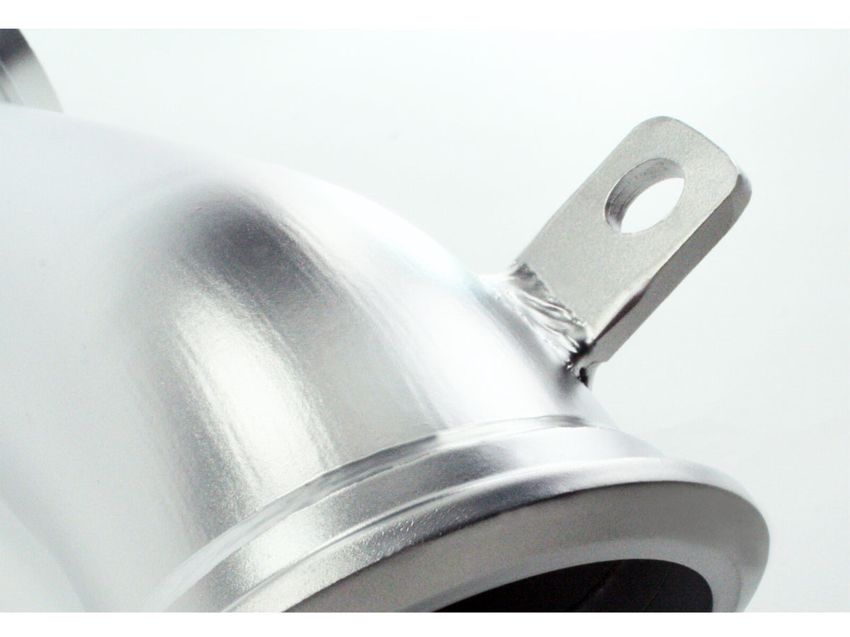 Mach Force-Xp 3 Inch 409 Stainless Steel Downpipe GM Diesel Trucks 04-10 V8-6.6L (td) Lly/Lbz/Lmm aFe Power-3
