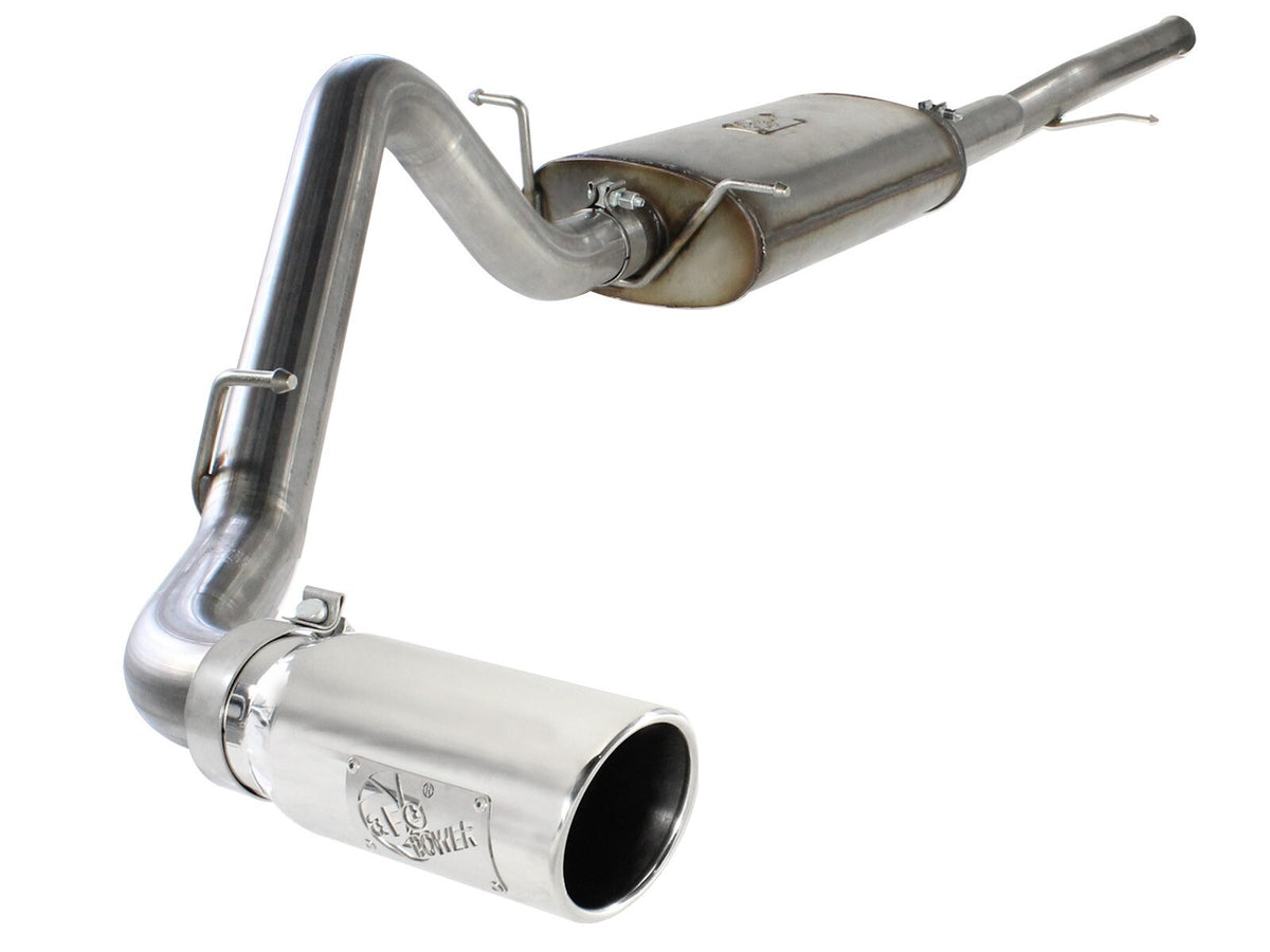 Mach Force-Xp 3 Inch 409 Stainless Steel Cat-Back Exhaust System w/ Tip GM Silverado/Sierra 1500 14-18 / Silverado Ld/Sierra Limited 2019 V8-5.3L aFe Power