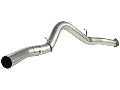 Large Bore-HD 5 Inch 409 Stainless Steel Dpf-Back Exhaust System GM Diesel Trucks 07.5-10 V8-6.6L (td) Lmm aFe Power-1