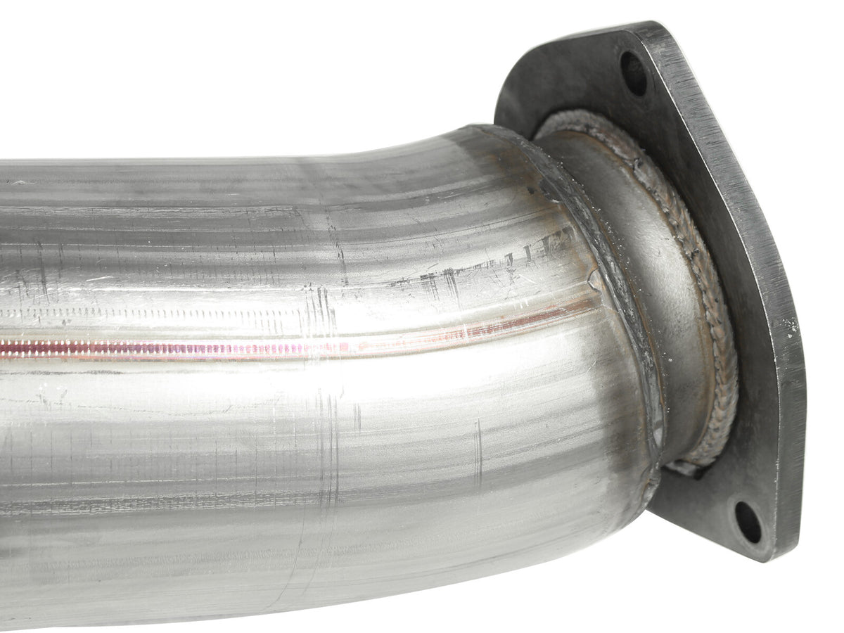 Large Bore-HD 5 Inch 409 Stainless Steel Dpf-Back Exhaust System GM Diesel Trucks 07.5-10 V8-6.6L (td) Lmm aFe Power-3