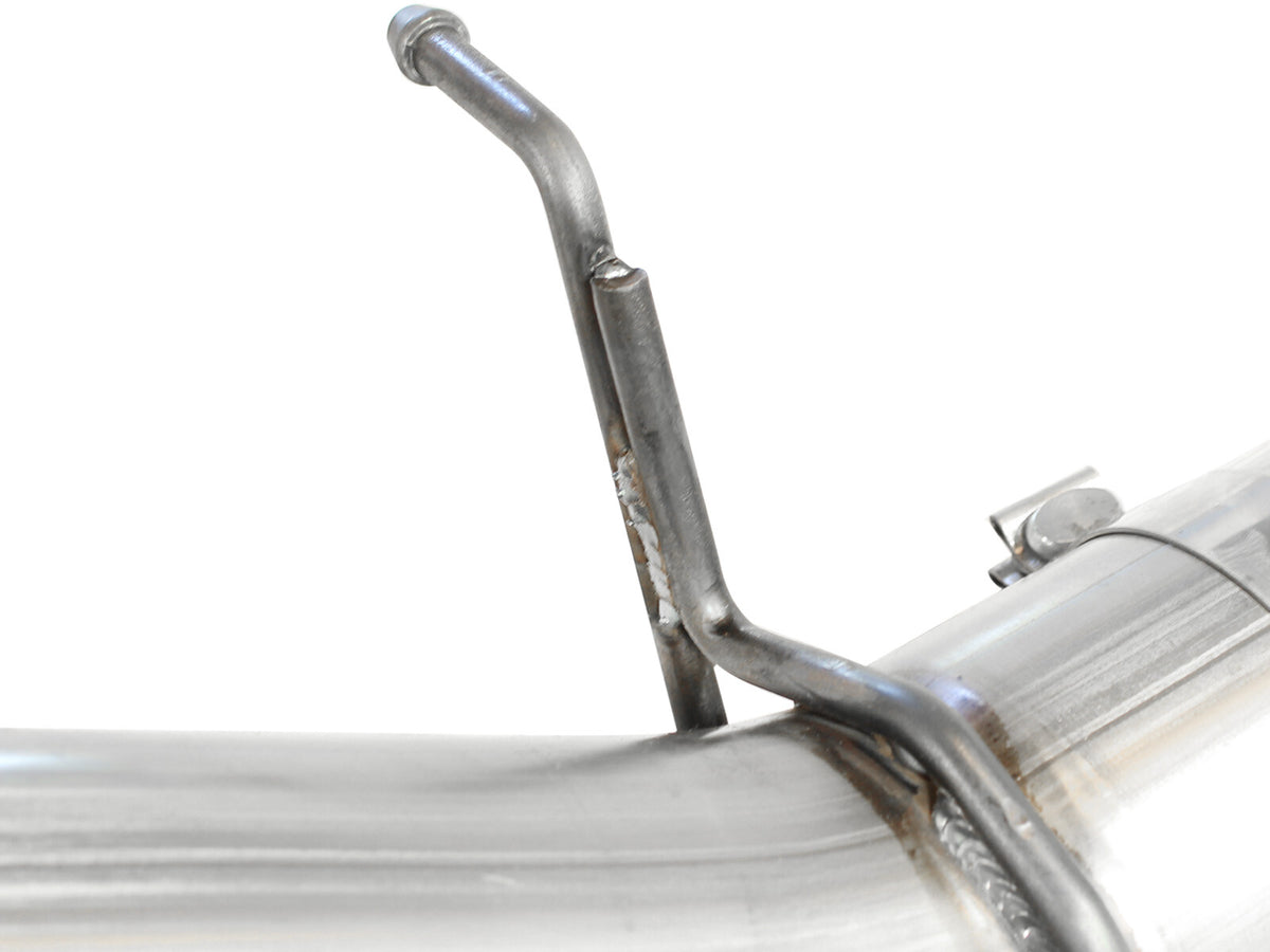 Large Bore-HD 5 Inch 409 Stainless Steel Dpf-Back Exhaust System GM Diesel Trucks 11-16 V8-6.6L (td) Lml aFe Power-3