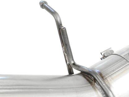 Large Bore-HD 5 Inch 409 Stainless Steel Dpf-Back Exhaust System GM Diesel Trucks 11-16 V8-6.6L (td) Lml aFe Power-3