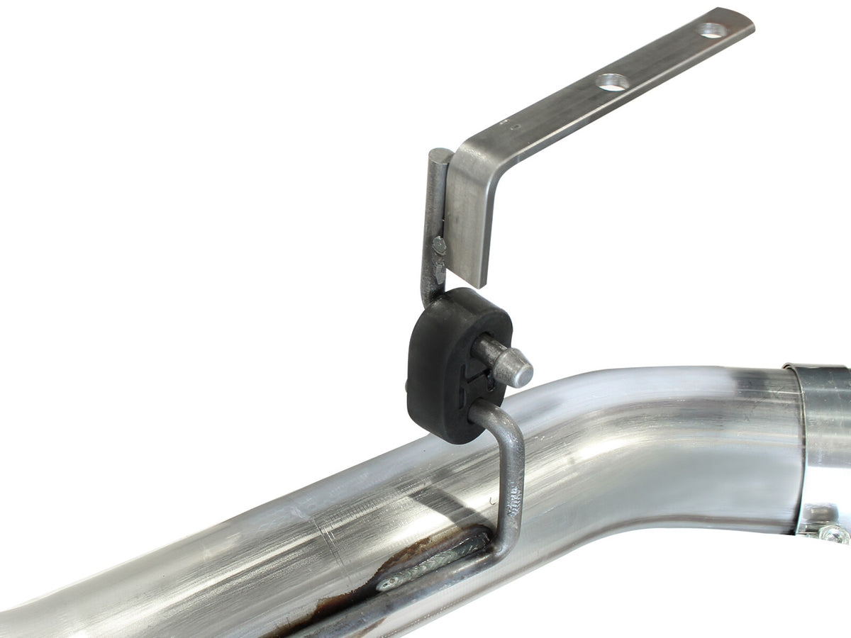 Large Bore-HD 4 Inch 409 Stainless Steel Dpf-Back Exhaust System w/ Tip GM Diesel Trucks 11-16 V8-6.6L (td) Lml aFe Power-4