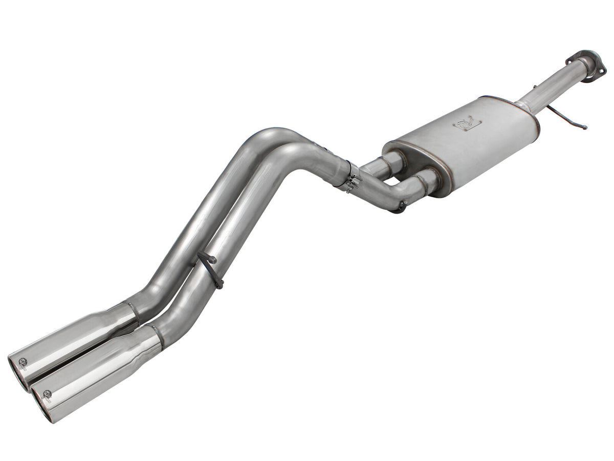 Mach Force-Xp 3 Inch 409 Stainless Steel Cat-Back Exhaust System Hummer H2 07-08 V8-6.0L/6.2L aFe Power