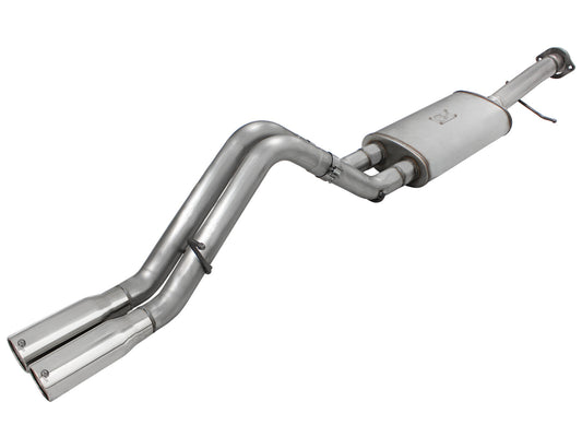 Mach Force-Xp 3 Inch 409 Stainless Steel Cat-Back Exhaust System Hummer H2 07-08 V8-6.0L/6.2L aFe Power
