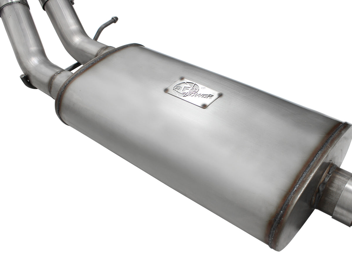 Mach Force-Xp 3 Inch 409 Stainless Steel Cat-Back Exhaust System Hummer H2 07-08 V8-6.0L/6.2L aFe Power-4