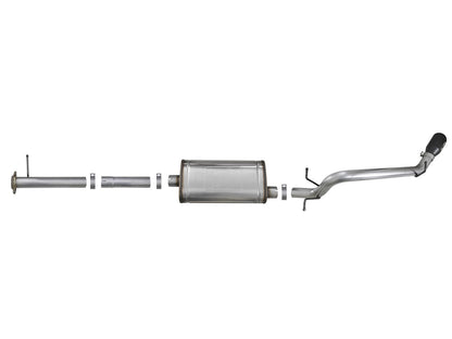 Mach Force-Xp 3 Inch 409 Stainless Steel Cat-Back Exhaust System w/ Tip GM Colorado/Canyon 15-22 L4-2.5L/15-16 V6-3.6L aFe Power-13