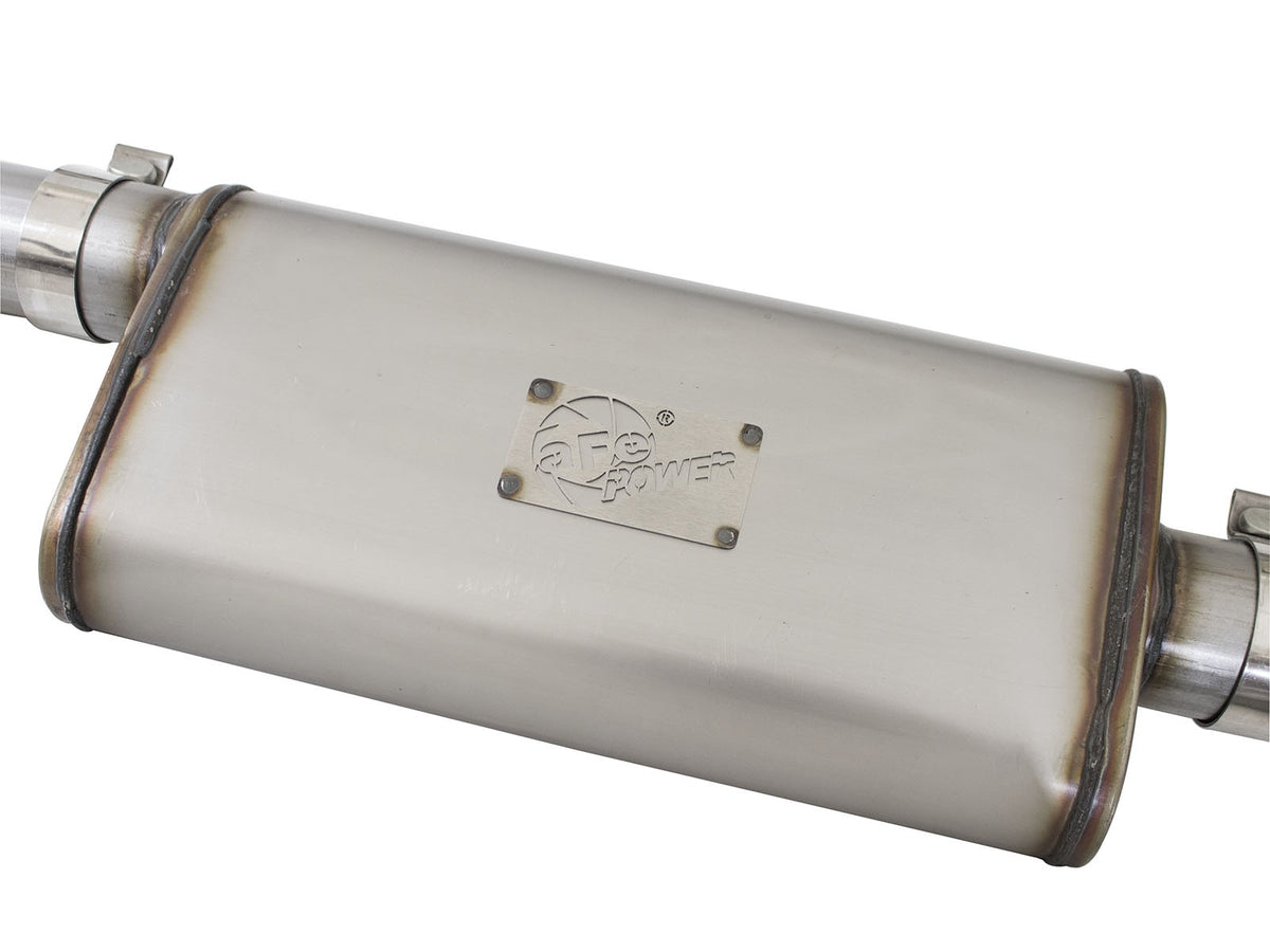 Mach Force-Xp 3 Inch 409 Stainless Steel Cat-Back Exhaust System w/ Tip GM Colorado/Canyon 15-22 L4-2.5L/15-16 V6-3.6L aFe Power-15