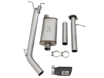 Mach Force-Xp 3 Inch 409 Stainless Steel Cat-Back Exhaust System w/ Tip GM Colorado/Canyon 15-22 L4-2.5L/15-16 V6-3.6L aFe Power-16