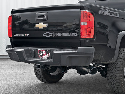 Mach Force-Xp 3 Inch 409 Stainless Steel Cat-Back Exhaust System w/ Tip GM Colorado/Canyon 15-22 L4-2.5L/15-16 V6-3.6L aFe Power-17