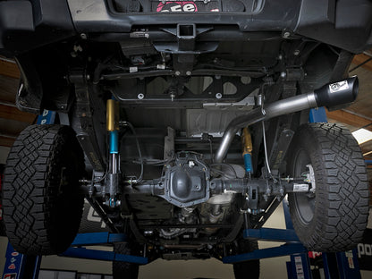 Mach Force-Xp 3 Inch 409 Stainless Steel Cat-Back Exhaust System w/ Tip GM Colorado/Canyon 15-22 L4-2.5L/15-16 V6-3.6L aFe Power-19