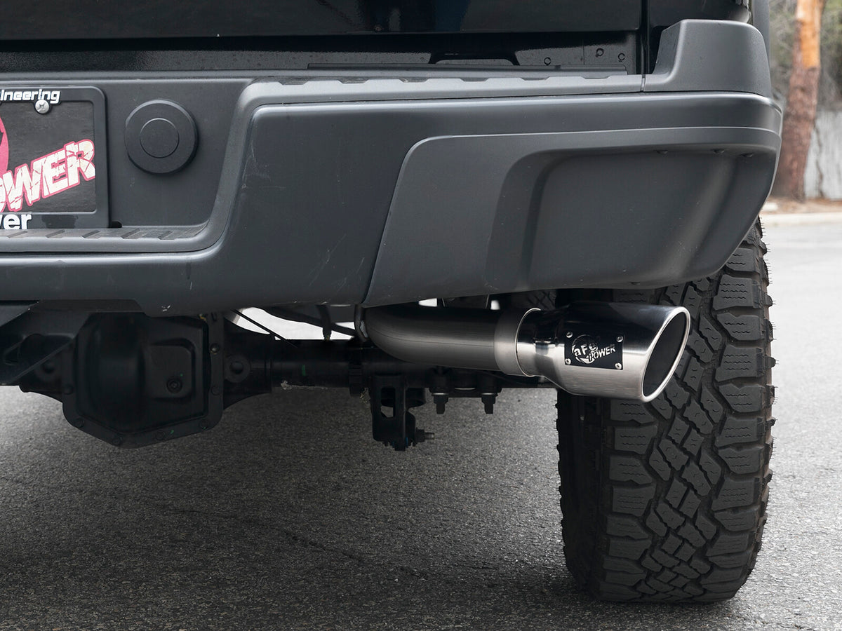 Mach Force-Xp 3 Inch 409 Stainless Steel Cat-Back Exhaust System w/ Tip GM Colorado/Canyon 15-22 L4-2.5L/15-16 V6-3.6L aFe Power-8