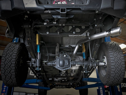 Mach Force-Xp 3 Inch 409 Stainless Steel Cat-Back Exhaust System w/ Tip GM Colorado/Canyon 15-22 L4-2.5L/15-16 V6-3.6L aFe Power-9