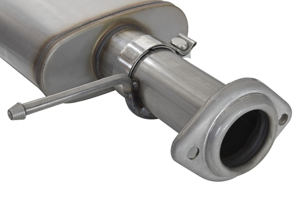 Rebel Series 3 Inch 409 Stainless Steel Cat-Back Exhaust System w/ Tip GM Colorado/Canyon 15-22 L4-2.5L/15-16 V6-3.6L aFe Power-4