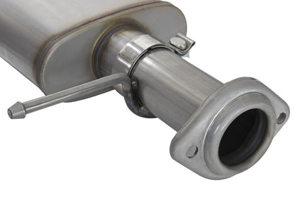 Rebel Series 3 Inch 409 Stainless Steel Cat-Back Exhaust System w/ Tip GM Colorado/Canyon 15-22 L4-2.5L/15-16 V6-3.6L aFe Power-4