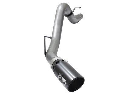 Large Bore-HD 3-1/2 Inch 409 Stainless Steel Dpf-Back Exhaust System w/ Tip GM Colorado/Canyon 16-22 L4-2.8L (td) Lwn aFe Power-6
