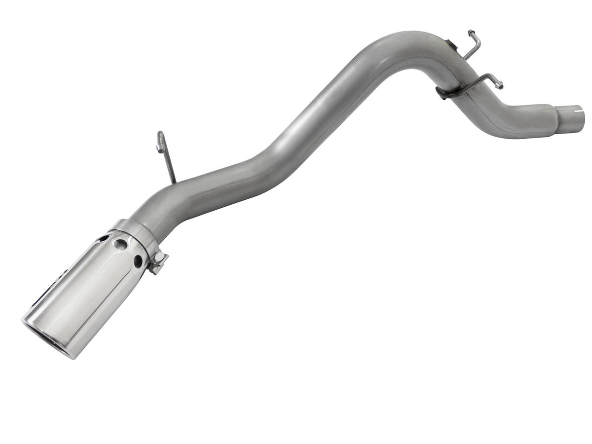 Large Bore-HD 3-1/2 Inch 409 Stainless Steel Dpf-Back Exhaust System w/ Tip GM Colorado/Canyon 16-22 L4-2.8L (td) Lwn aFe Power-1