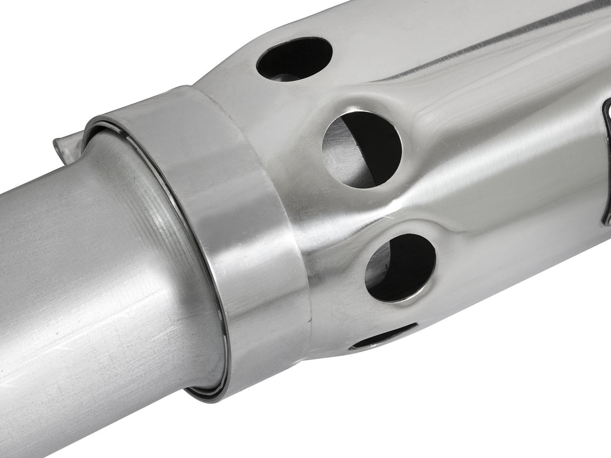 Large Bore-HD 3-1/2 Inch 409 Stainless Steel Dpf-Back Exhaust System w/ Tip GM Colorado/Canyon 16-22 L4-2.8L (td) Lwn aFe Power-5