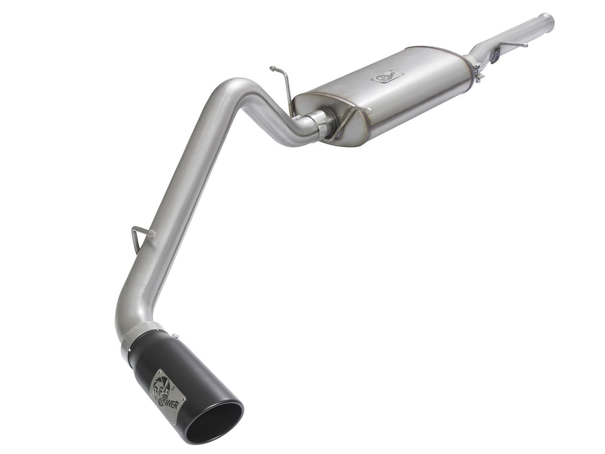 Mach Force-Xp 3 Inch 409 Stainless Steel Cat-Back Exhaust System w/ Tip GM Silverado/Sierra 1500 09-18 / Silverado Ld/Sierra Limited 2019 V6-4.3/V8-4.8/5.3L 17 ft-lbs Torque Gain aFe Power-7