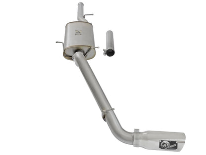 Mach Force-Xp 3 Inch 409 Stainless Steel Cat-Back Exhaust System w/ Tip GM Silverado/Sierra 1500 09-18 / Silverado Ld/Sierra Limited 2019 V6-4.3/V8-4.8/5.3L 17 ft-lbs Torque Gain aFe Power-1