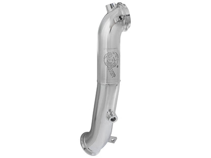 Mach Force-Xp 3 Inch 409 Stainless Steel Downpipe GM Diesel Trucks 11-15 V8-6.6L (td) Lml aFe Power