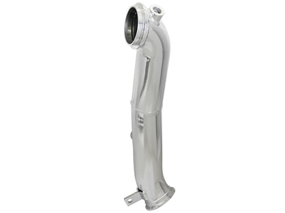Mach Force-Xp 3 Inch 409 Stainless Steel Downpipe GM Diesel Trucks 11-15 V8-6.6L (td) Lml aFe Power-1