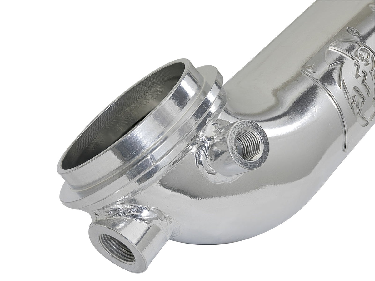 Mach Force-Xp 3 Inch 409 Stainless Steel Downpipe GM Diesel Trucks 11-15 V8-6.6L (td) Lml aFe Power-2