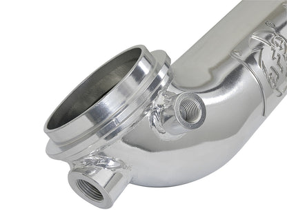 Mach Force-Xp 3 Inch 409 Stainless Steel Downpipe GM Diesel Trucks 11-15 V8-6.6L (td) Lml aFe Power-2