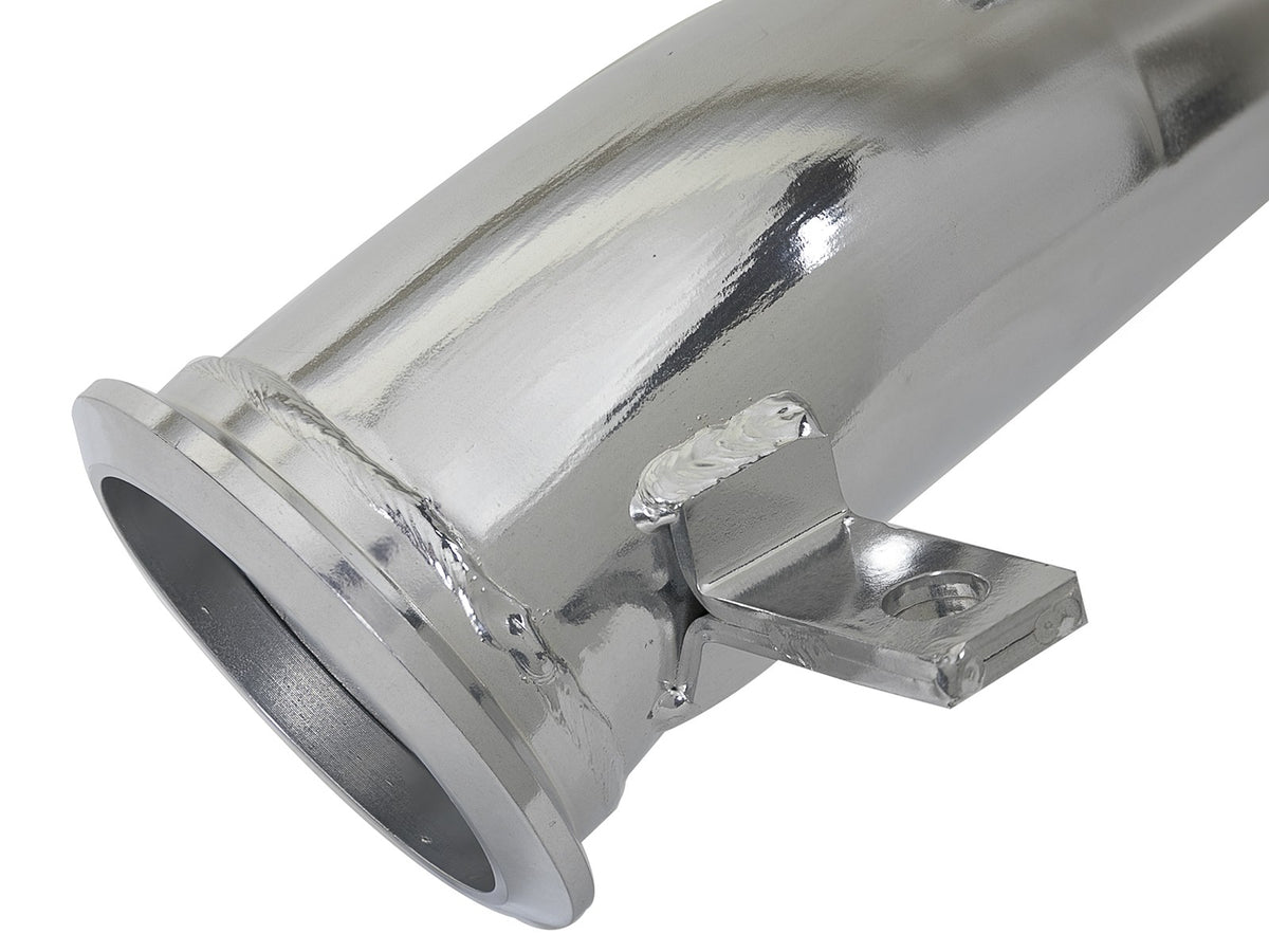 Mach Force-Xp 3 Inch 409 Stainless Steel Downpipe GM Diesel Trucks 11-15 V8-6.6L (td) Lml aFe Power-3