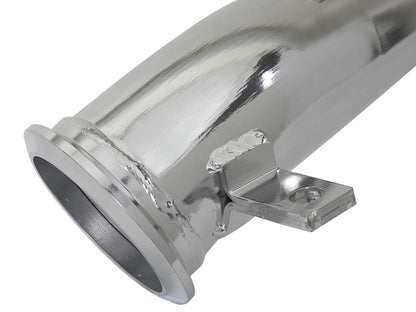 Mach Force-Xp 3 Inch 409 Stainless Steel Downpipe GM Diesel Trucks 11-15 V8-6.6L (td) Lml aFe Power-3