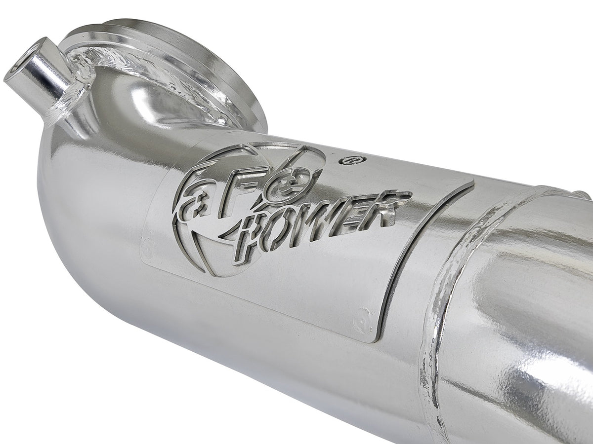 Mach Force-Xp 3 Inch 409 Stainless Steel Downpipe GM Diesel Trucks 11-15 V8-6.6L (td) Lml aFe Power-4