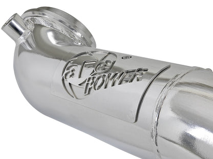 Mach Force-Xp 3 Inch 409 Stainless Steel Downpipe GM Diesel Trucks 11-15 V8-6.6L (td) Lml aFe Power-4
