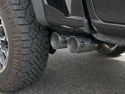 Mach Force-Xp 3 Inch 409 Stainless Steel Cat-Back Exhaust System w/ Tip GM Colorado/Canyon 17-22 V6-3.6L Straight Cut aFe Power-4