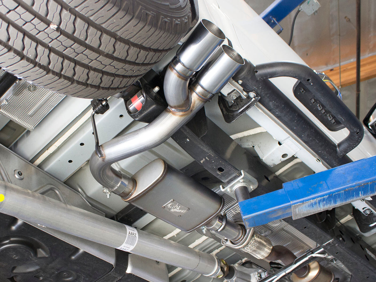 Mach Force-Xp 3 Inch 409 Stainless Steel Cat-Back Exhaust System w/ Tip GM Colorado/Canyon 17-22 V6-3.6L Straight Cut aFe Power-5