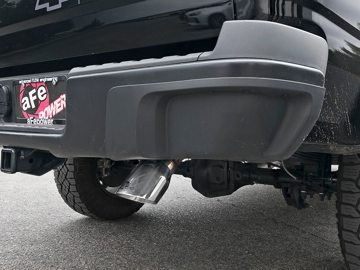 Mach Force-Xp 3 Inch 409 Stainless Cat-Back Hi-Tuck Exhaust System w/ Tip GM Colorado/Canyon 15-22 L4-2.5L/V6-3.6L aFe Power-4
