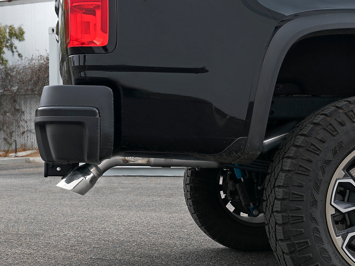 Mach Force-Xp 3 Inch 409 Stainless Cat-Back Hi-Tuck Exhaust System w/ Tip GM Colorado/Canyon 15-22 L4-2.5L/V6-3.6L aFe Power-5